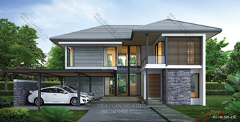 แบบบ้านรีสอร์ท รหัส RE-H2-505.230