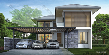 แบบบ้านรีสอร์ท รหัส RE-H2-505.320