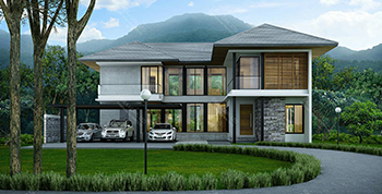 แบบบ้านรีสอร์ท รหัส RE-H2-505.330