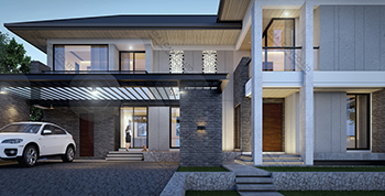 แบบบ้านสไตล์รีสอร์ท RE-H2-505.350(2018)